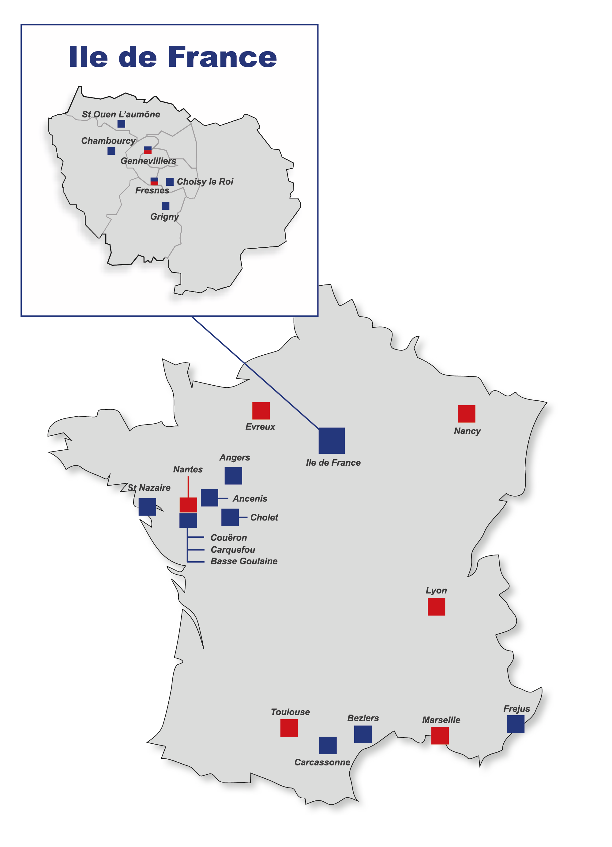  Présence sur le territoire